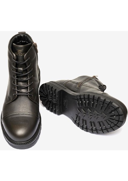 Erkek Yeşil Hakiki Deri Casual Bot 3K1YB16180