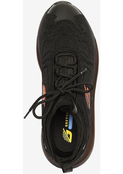 Siyah Turuncu Spor Ayakkabı 4Y1SA14731