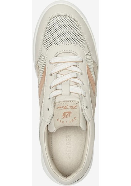 Kadın Kirli Beyaz Hakiki Deri Sneaker Ayakkabı 4Y2SA33601 fırsatları