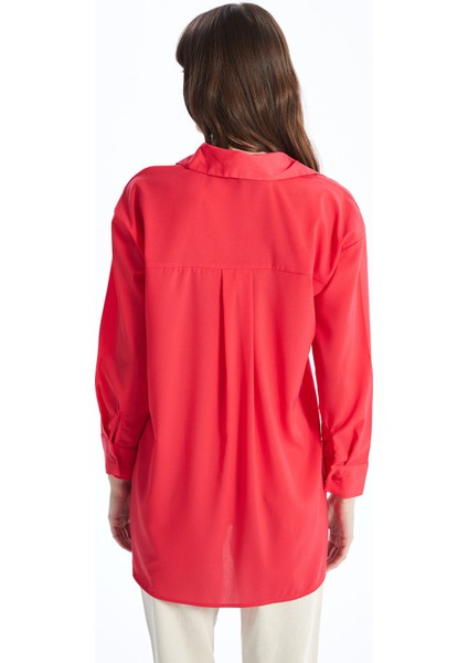 Yeni Sezon Düz Uzun Kollu Oversize Kadın Gömlek Tunik indirimleri