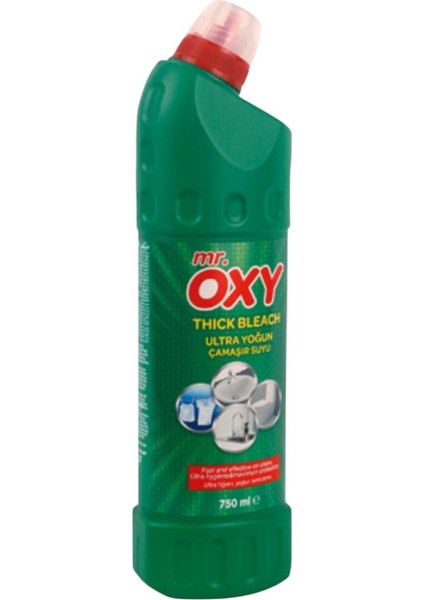 Mr. Oxy Ultra Yoğun Kıvamlı Çamaşır Suyu 750 ml