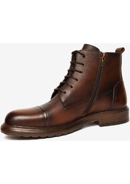 Erkek Kahverengi Hakiki Deri Günlük Bot 4K1UB17970