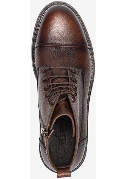 Erkek Kahverengi Hakiki Deri Günlük Bot 4K1UB17970