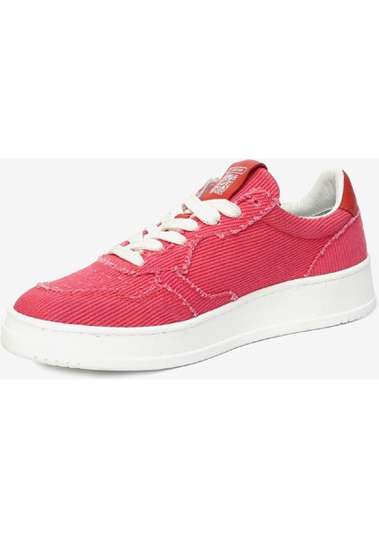 Kadın Nar Çiçeği Hakiki Deri Sneaker Ayakkabı 4Y2SA33340 modelleri