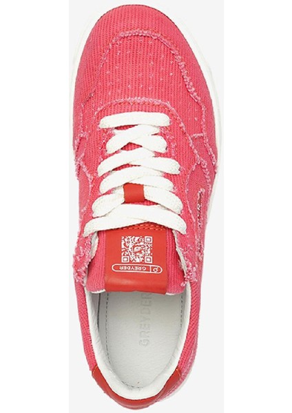 Kadın Nar Çiçeği Hakiki Deri Sneaker Ayakkabı 4Y2SA33340 fırsatları