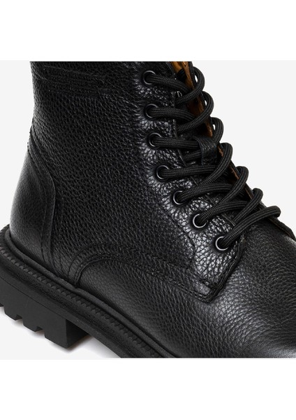 Erkek Siyah Hakiki Deri Casual Bot 3K1YB16221
