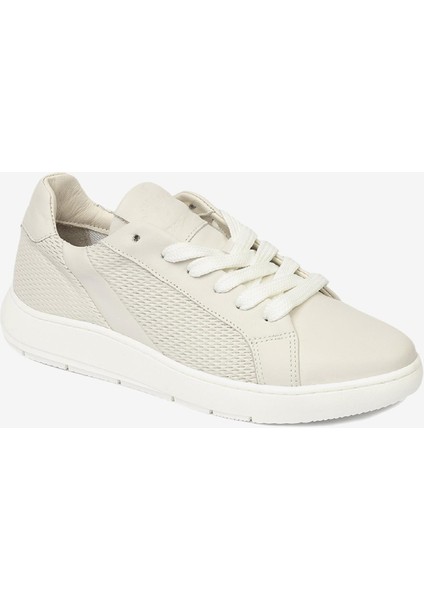 Kadın Kirli Beyaz Hakiki Deri Sneaker Ayakkabı 4Y2SA33600 fiyatları