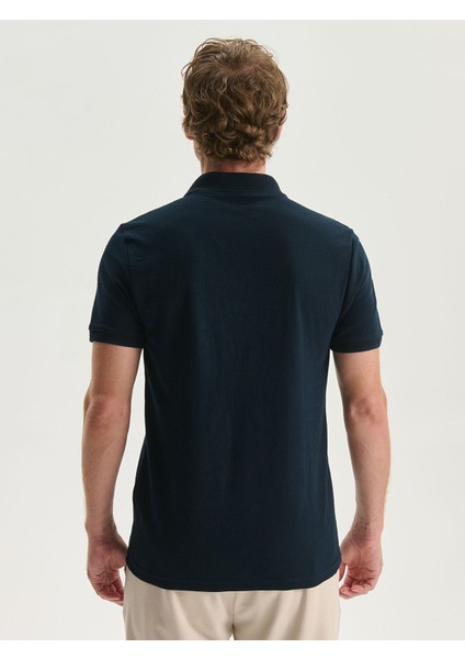 Yeni Sezon Polo Yaka Kısa Kollu Penye Erkek Tişört fırsatları