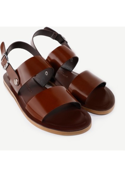 Tek Bantlı Deri Sandalet fırsatları
