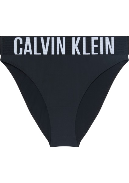 Calvın Kleın Kadın Marka Logolu Elastik Bel Bantlı Günlük Kullanıma Uygun Siyah Külot LV00QF8482 Ub1
