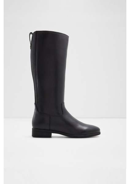 Wicoenitall Çizme Düz Çizme - Siyah