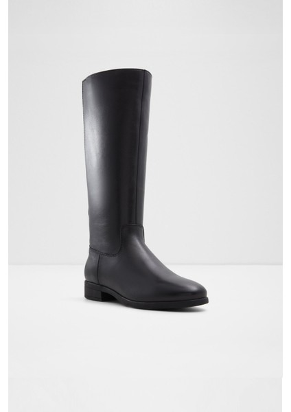 Wicoenitall Çizme Düz Çizme - Siyah fırsatları