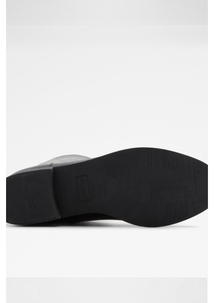 Wicoenitall Çizme Düz Çizme - Siyah