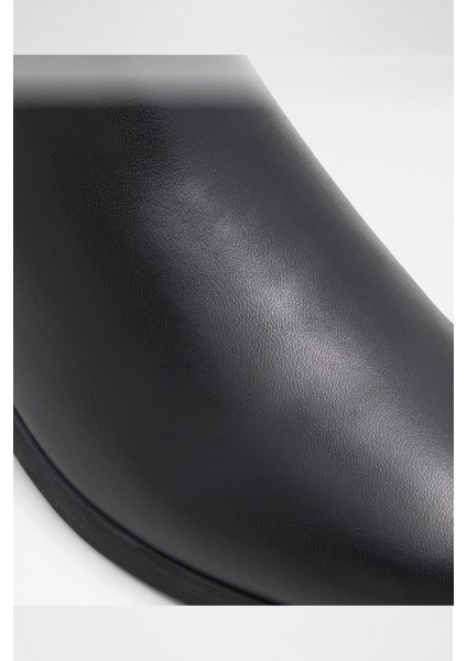 Wicoenitall Çizme Düz Çizme - Siyah