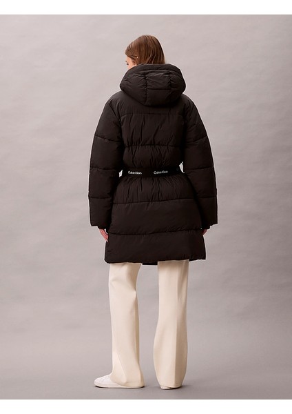 Calvın Kleın Kadın Marka Logolu Full Fermuarlı Şık Görünüşlü Günlük Kullanıma Uygun Siyah Mont LV047D508G Ub1 fırsatları