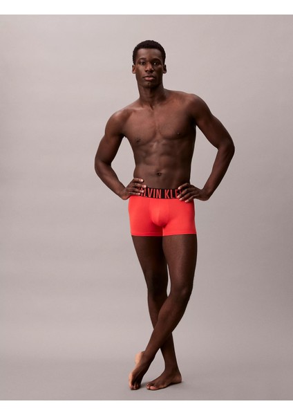 Calvın Kleın Erkek Marka Logolu Elastik Bantlı Günlük Kullanıma Uygun Siyah-Gri-Kırmızı Boxer 000NB3775A 2qq fiyatları