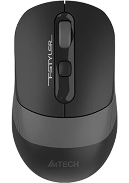 A4 Tech FG10CS Air2 Siyah-Gri Bluetooth+2.4 Nano 2000DPI Şarjlı Sessiz Silent Mouse