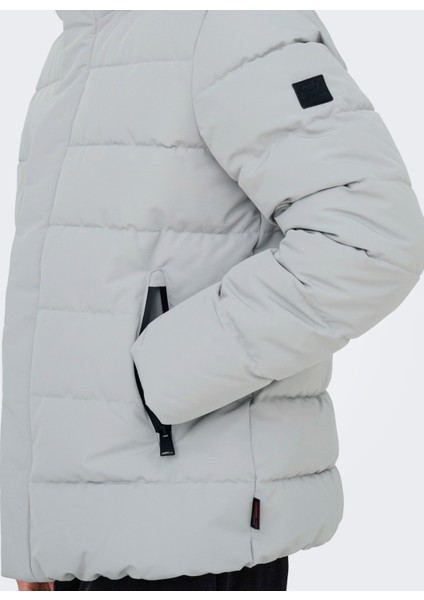 Açık Gri Erkek Mont Onscayson Puffa Otw Noos modelleri