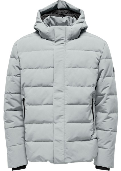 Açık Gri Erkek Mont Onscayson Puffa Otw Noos indirimleri