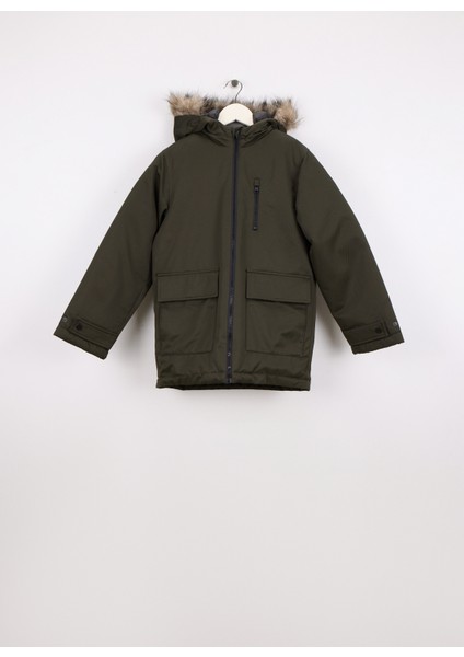 Bordo Erkek Çocuk Parka 12279889