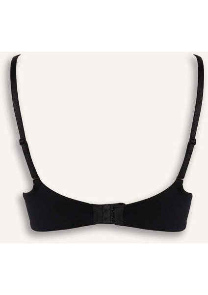 Dantel Detaylı Saten Kaplı Pedli Balensiz Tişört Bra G4698AX25WN fiyatları