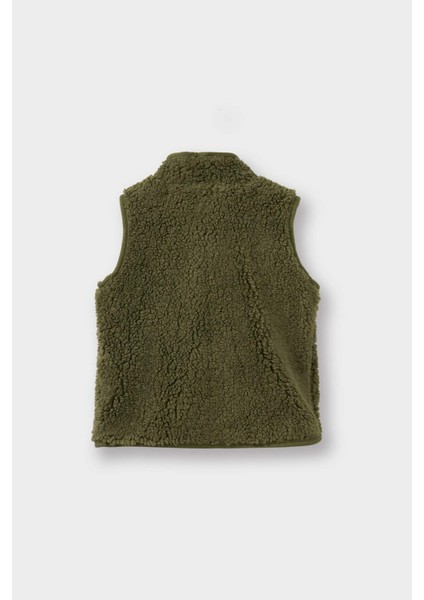 Erkek Bebek Fermuarlı Pelüş Yelek G1129A525WN modelleri