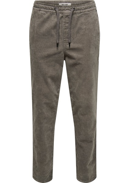 Normal Açık Kahve Erkek Chino Pantolon Onslınus Tap Corduroy 0185 Pant Noo indirimleri