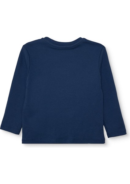 Erkek Bebek Uzun Kol Tshirt Interlok Bisiklet Yaka Uzun Kol fiyatları