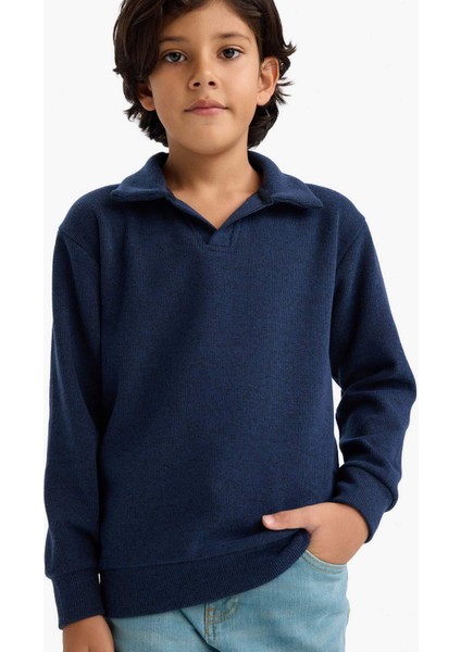 Erkek Çocuk Apaş Yaka Sweatshirt G3672A825CW modelleri