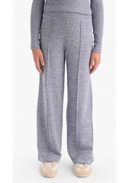 Kız Çocuk 2'li Takım Omzu Açık Bluz Geniş Bol Paça Pantolon G5959A825WN fırsatları