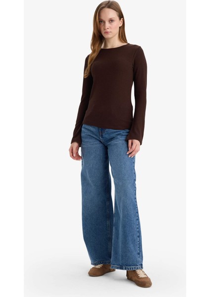 Slim Fit Dar Kesim Uzun Kollu TUNIK G5330AX25WN fiyatları