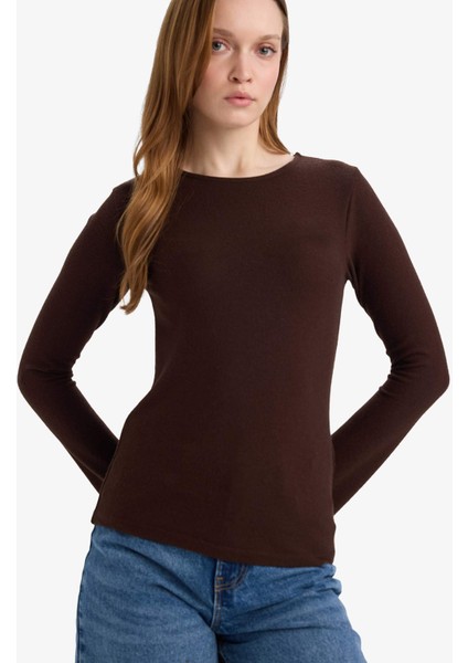 Slim Fit Dar Kesim Uzun Kollu TUNIK G5330AX25WN modelleri