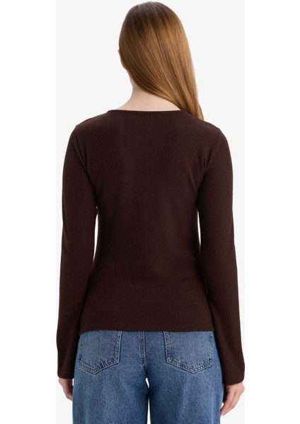 Slim Fit Dar Kesim Uzun Kollu TUNIK G5330AX25WN indirimleri