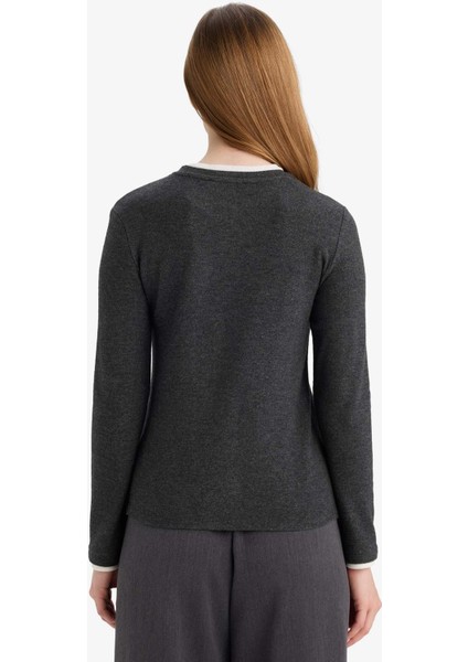 Regular Fit Uzun Kollu TUNIK G5061AX25WN indirimleri