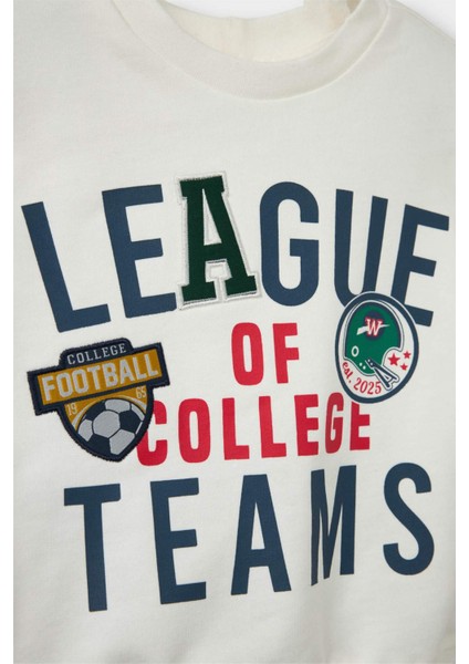 Erkek Bebek 2'li Takım Baskılı Sweatshirt Pantolon G5150A525WN modelleri