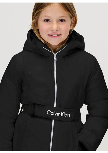 Siyah Kız Çocuk Şişme Mont IG0IG02976BEH fiyatları