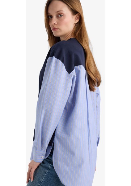 Regular Fit Sweatshirt Kumaşı Uzun Kollu TUNIK F6905AX25WN fırsatları