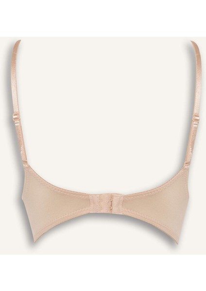Dantel Detaylı Saten Kaplı Pedli Balensiz Tişört Bra-Fall In LOVE G4698AX25WN fiyatları