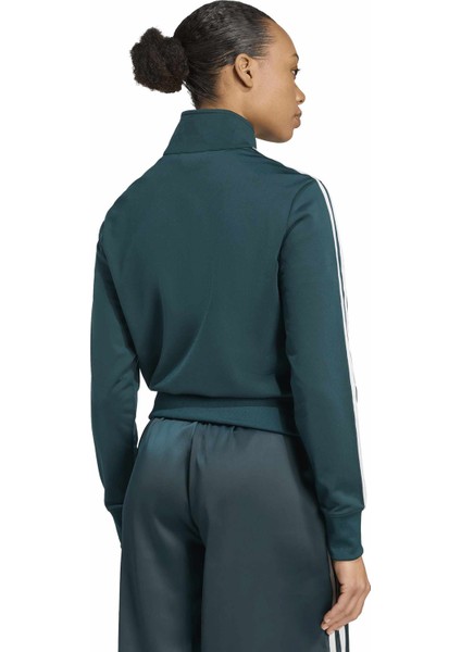 JX1484 Fırebırd Tt Koyu Yeşil Normal Düz Kadın Zip Ceket indirimleri