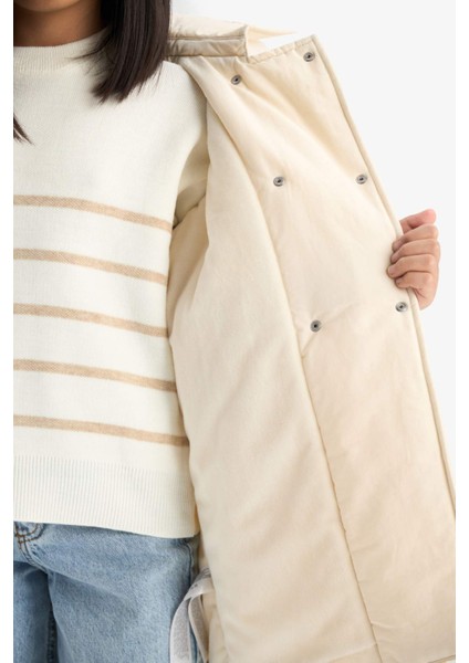 Kız Çocuk Su İtici Kapüşonlu Yağmurluk C5230A825AU