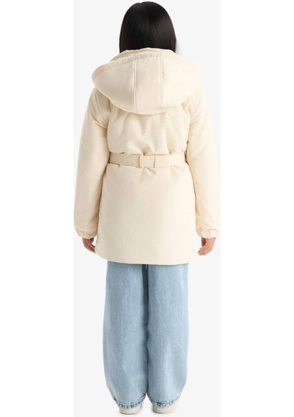 Kız Çocuk Su İtici Kapüşonlu Yağmurluk C5230A825AU