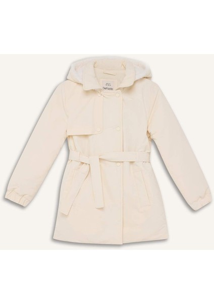 Kız Çocuk Su İtici Kapüşonlu Yağmurluk C5230A825AU