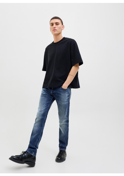 Düşük Bel Slim Fit Mavi Erkek Denim Pantolon 12278144_JJIGLENN Jjorıgınal Cb 820 fiyatları