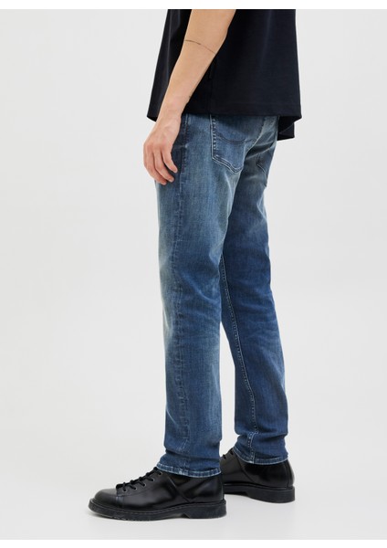 Düşük Bel Slim Fit Mavi Erkek Denim Pantolon 12278144_JJIGLENN Jjorıgınal Cb 820 fırsatları