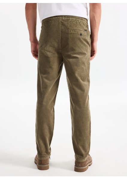 Normal Yağ Yeşili Erkek Chino Pantolon Onslınus Tap Corduroy 0185 Pant Noo indirimleri