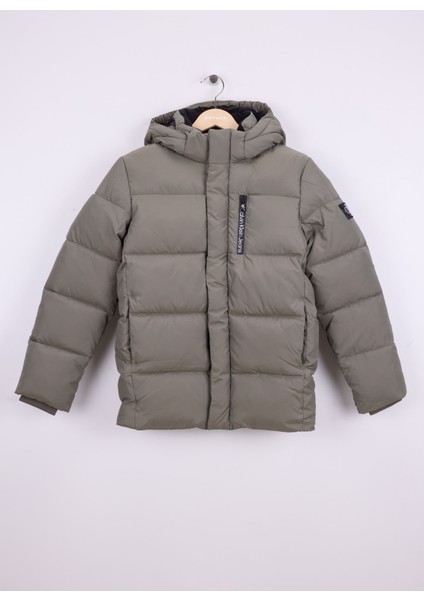 Yeşil Erkek Çocuk Şişme Mont IB0IB01276LDY