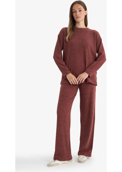 Straight Fit Düz Paça Selanik Kumaş Pantolon E9910AX25WN modelleri