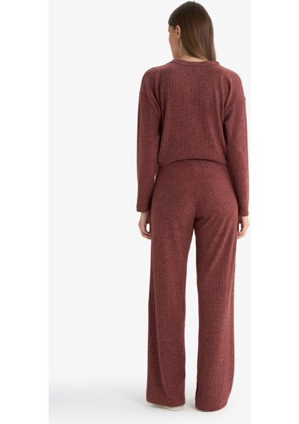 Straight Fit Düz Paça Selanik Kumaş Pantolon E9910AX25WN