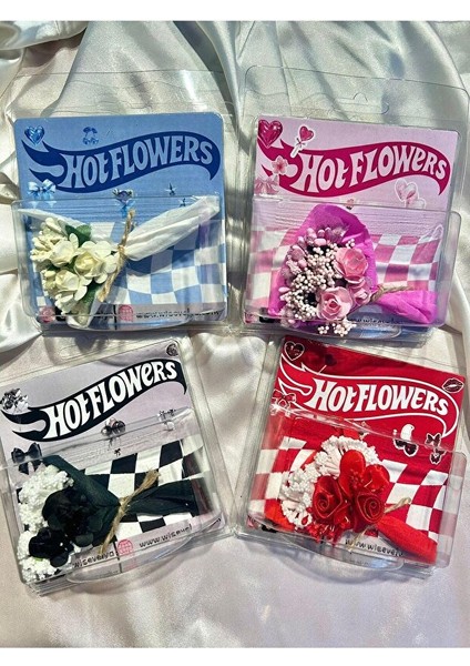 Flowers Dekoratif Mini Çiçek Buketi – Renkli Hediyelik Yapay Çiçek (Tekli Rastgele)