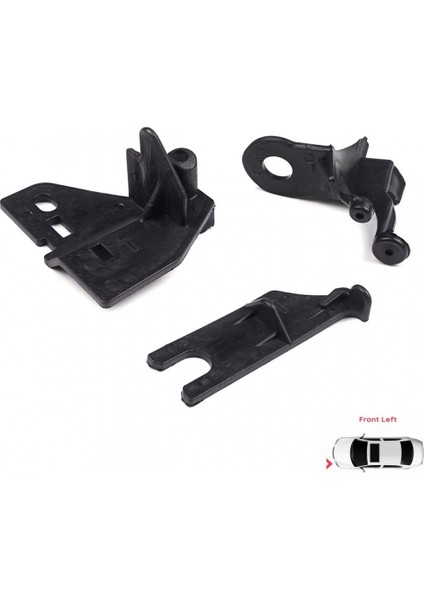 Renault Clio Iv 2012- Far Sol Elektrikli Krom (H7/h1) Oem No (260603442R)